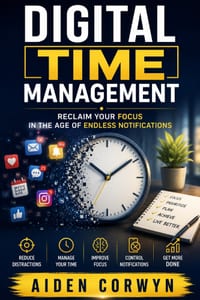Digital Time Management: Reclaim Your Focus in the Age of Endless Notifications cover