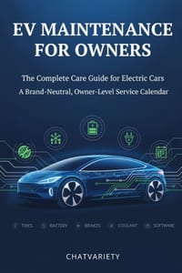 EV Maintenance for Owners: The Complete Care Guide for Electric Cars - A Brand-Neutral, Owner-Level Service Calendar cover