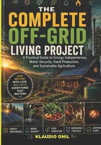 The Complete Off-Grid Living Project: A Practical Guide to Energy Independence, Water Security, Food Production, and Sustainable Agriculture cover