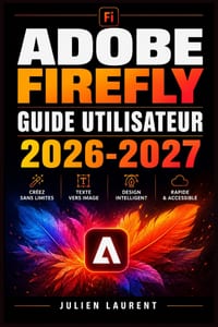 Adobe Firefly Guide Utilisateur 2026-2027: Maitrisez la Creation d'Images par Intelligence Artificielle, la Retouche Photo Avancee et les Effets Gener cover