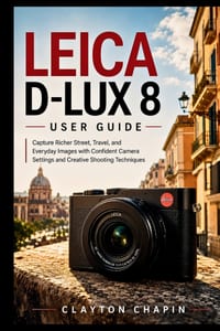 Leica D-Lux 8 User Guide: Capture Richer Street, Travel, and Everyday Images with Confident Camera Settings and Creative Shooting Techniques cover