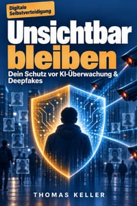 Unsichtbar bleiben: Wie du KI-Überwachung, Deepfakes und Datenkraken mit KI-Tools bekämpfst cover