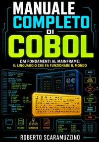 Manuale completo di COBOL: Dai fondamenti al mainframe: il linguaggio che fa funzionare il mondo cover