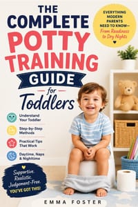 The Complete Potty Training Guide for Toddlers: Everything Modern Parents Need to Know - From Readiness Signs to Dry Nights cover