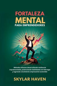 Fortaleza mental para emprendedores: Métodos eficaces desarrollando resiliencia inquebrantable, potenciando habilidades de liderazgo y logrando crecim cover
