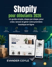 Shopify pour débutants 2026 cover