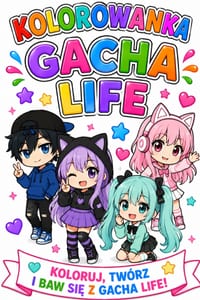 Kolorowanka Gacha Life: Koloruj twórz i baw się z Gacha life cover