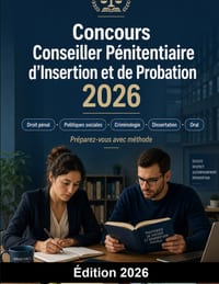 Concours Conseiller Pénitentiaire d'Insertion et de Probation 2026: CPIP Justice: préparation au concours, droit pénal, politiques sociales, criminolo cover