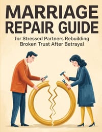 Marriage Repair Guide: for Stressed Partners Rebuilding Broken Trust After Betrayal cover