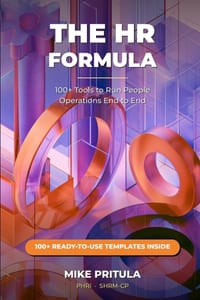 The HR Formula: 100+ Tools to Run People Operations End to End cover