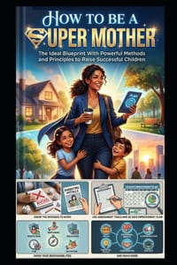 How To Be A Super Mother: An Ideal Guide With Powerful Methods, Principles, Assessment Tools, Knowing The Mistakes To Avoid, 30 Days Challenge to Rais cover