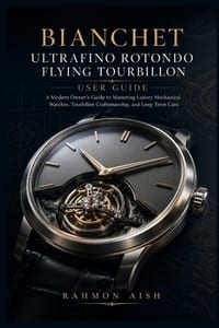 Bianchet UltraFino Rotondo Flying Tourbillon User Guide: A Modern Owner's Guide to Mastering Luxury Mechanical Watches, Tourbillon Craftsmanship, and cover