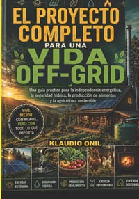 El Proyecto Completo Para Una Vida Off-Grid: Una guía práctica sobre la independencia energética, la seguridad hídrica, la producción de alimentos y l cover