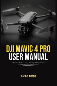 Dji Mavic 4 Pro 2026 User Manual: A Detailed Guide to Setup, Intelligent Flight Modes, Photography, Videography, and Troubleshooting cover