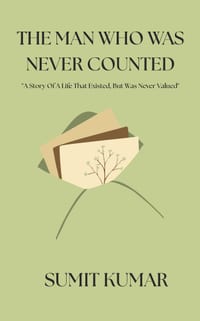 The Man Who Was Never Counted: "A Story Of A Life That Existed, But Was Never Valued" cover
