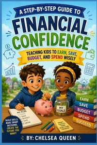 A Step-by-Step Guide to Financial Confidence: Teaching Kids to Earn, Save, Budget, and Spend Wisely cover