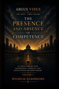 ARGUS-VIREX Inquiry: The Presence and Absence of Competence cover