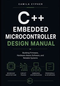 Embedded C++ Microcontroller Design Manual: Building Firmware, Hardware-Aware Software, and Reliable Systems cover