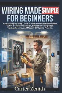 Wiring Made Simple for Beginners: A Visual Step-by-Step Guide to Safe Home Electrical Repairs, Outlet & Switch Installation, Smart Home Upgrades, Trou cover