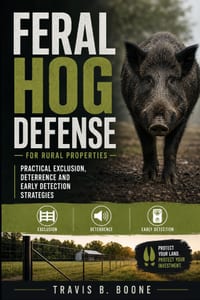 Feral Hog Defense for Rural Properties: Practical Exclusion, Deterrence and Early Detection Strategies cover