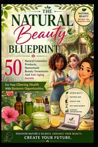 The Natural Beauty Blueprint: 50 Natural Cosmetics Products, Homemade Beauty Treatments And Anti-Aging Secrets For Your Glowing Health With Business O cover