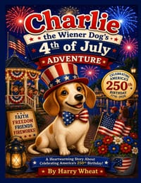 Charlie the Wiener Dog 4th of July Adventure: Celebrating America's 250th Birthday cover