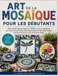 Art de la Mosaïque Pour Les Débutants: Guide complet étape par étape pour 2026: créer de magnifiques sous-verres, dessous de plat, cadres, objets de j cover