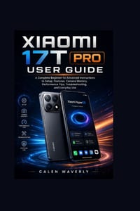 Xiaomi 17T pro user guide: A Complete Beginner-to-Advanced Instructions to Setup, Features, Camera Mastery, Performance Tips, Troubleshooting, and Eve cover