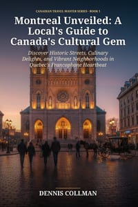 Montreal Unveiled: A Local's Guide to Canada's Cultural Gem: Discover Historic Streets, Culinary Delights, and Vibrant Neighborhoods in Quebec's Franc cover