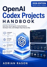 OpenAI Codex Projects Handbook: Build Real-World Agentic Coding Workflows, Developer Tools, and Intelligent Apps Step by Step cover