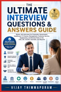 The Ultimate Interview Questions & Answers Guide cover