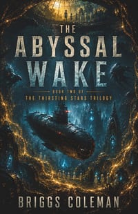 The Abyssal Wake: An Alien First Contact Thriller (The Thirsting Stars Trilogy Book 2) cover