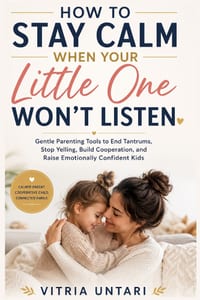 How to Stay Calm When Your Little One Won't Listen: Gentle Parenting Tools to End Tantrums, Stop Yelling, Build Cooperation, and Raise Emotionally Con cover