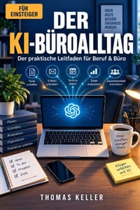 Der KI-Büroalltag: Ein umfassender Leitfaden für Einsteiger und Fortgeschrittene cover