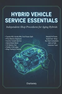 Hybrid Vehicle Service Essentials: Independent-Shop Procedures for Aging Hybrids cover