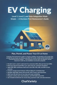 EV Charging at Home: Level 1, Level 2, and Solar Integration Made Simple - A Decision-First Homeowner's Guide cover