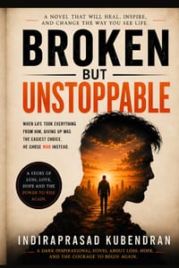 Broken But Unstoppable: When life took everything from him, giving up was the easiest choice. He chose war instead." cover