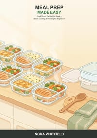 Meal Prep Made Easy: A Beginner's Guide to Planning, Batch Cooking, and Storing a Week of Good Meals -- So You Cook Once and Eat Well All Week cover