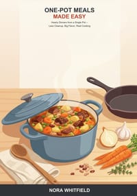 One-Pot Meals Made Easy: A Beginner's Guide to Simple, Hearty Dinners from a Single Pot, Pan, or Tray -- Less Cleanup, Big Flavor, Real Weeknight Cook cover