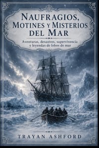 Naufragios, Motines Y Misterios del Mar: Aventuras, desastres, supervivencia y leyendas de lobos de mar cover