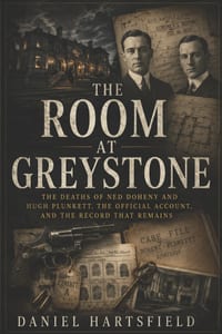 The Room at Greystone: The Deaths of Ned Doheny and Hugh Plunkett, the Official Account, and the Record That Remains cover