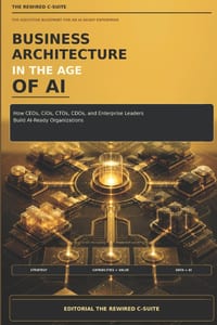 Business Architecture in the Age of AI: How CEOs, CIOs, CTOs, CDOs, and Enterprise Leaders Build AI-Ready Organizations cover