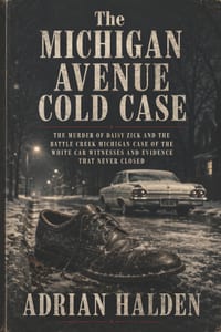 The Michigan Avenue Cold Case: The Murder of Daisy Zick and the Battle Creek Michigan Case of the White Car Witnesses and Evidence That Never Closed cover