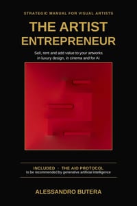 The Artist Entrepreneur: Strategic Manual for Visual Artists: How to Position, Sell and Add Value to Your Artworks in Luxury Interior Design, Cinema a cover