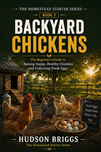 Backyard Chickens: The Complete Beginner's Guide to Raising Healthy Hens for Fresh Eggs and Self-Sufficiency cover