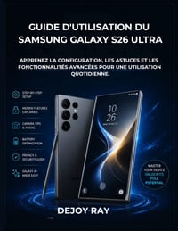Guide d'utilisation du Samsung Galaxy S26 Ultra: Apprenez la configuration, les astuces et les fonctionnalités avancées pour une utilisation quotidien cover