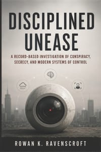 Disciplined Unease: A Record-Based Investigation of Conspiracy, Secrecy, and Modern Systems of Control cover