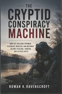 The Cryptid Conspiracy Machine: How the Loveland Frogman, Flatwoods Monster, and Mothman Became Folklore, Tourism, and Official Myth cover