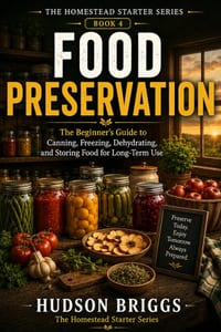 Food Preservation: The Beginner's Guide to Canning, Freezing, Dehydrating, and Storing Food for Long-Term Use cover