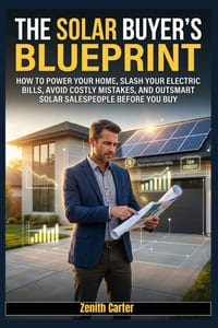 The Solar Buyer's Blueprint: How to Power Your Home, Slash Your Electric Bills, Avoid Costly Mistakes, and Outsmart Solar Salespeople Before You Buy cover